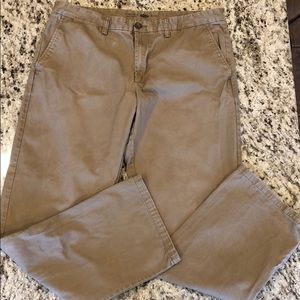 Old Navy khaki pants. Size 36x32